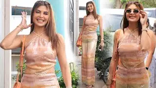Jacqueline Fernandez Clicked While Visiting Gauri Khan's Office