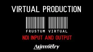 NDI Input and Output - Aximmetry - Unreal Engine 5.3