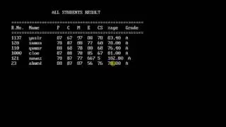 Student Report Card System In C Programming With Source Code (C Projects)