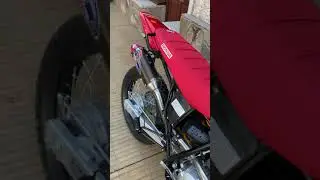 Honda tornado 293 enfierrado al corte escape protork core 2