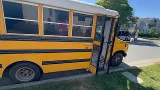 2003 ford e-350 thomas shorty 4 window school bus for sale