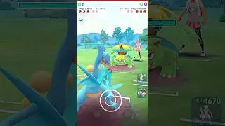 ✨️Mega Sceptile V/S✨️Mega Venusaur PVP Grass Battle #pokemongo