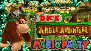 ASM: DK's Jungle Adventure!! Mario Party N64 Gameplay!!