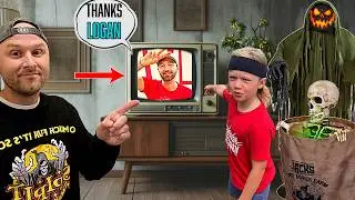 ANDREW SHROCK sent us a VIDEO! 5 COOL items & HALLOWEEN TOUR!!!