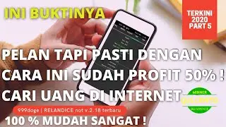 CARA MUDAH DAPAT 1800 DOGE ! DENGAN TEKHNIK INI | INI KUNCINYA MAIN 999DICE 999 DOGE RELANDICE
