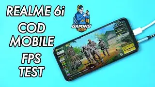 Realme 6i COD Mobile Gaming Review, FPS Test in Multiplayer Mode 60FPS | Gaming Josh