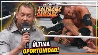 MJF PONE A DORMIR A BANDIDO | AEW DYNAMITE MAXIMUM CARNAGE 14 de Enero 2026 Resumen / Review