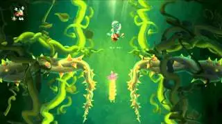 Rayman Legends - 600 Feet Under Speedrun