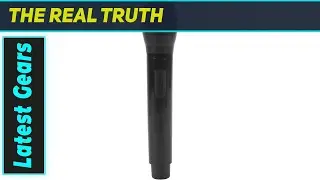 Plastic Microphone Prop: The Ultimate Party & Practice Mic!
