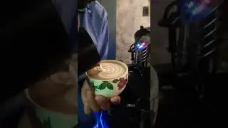 Tulip Latte Art in Gilgit Baltistan. By Batista Asif Ali. #cafehop #latte #comedy #c #coffeelover
