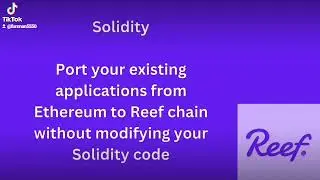 Letsdive into the future of decentralized finance with the project @Reef_Chain