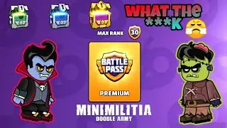 #minimilitia How to get free battle pass in 10 days|| 🔥🔥best way to get battle pass in minimilitia.