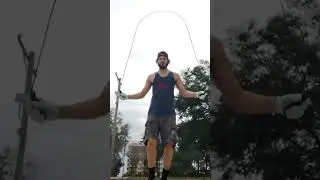 🎶 rope session at the park #staypositive #keepstrong #bareknuckle #boxing #fighter