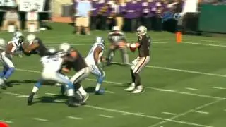 Willie Young interception - Lions vs Raiders August 2012