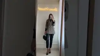 Must have Check blazer from Zara #shorts #outfitideas
