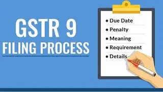GSTR 9 2024-25 | GSTR 9 Filing Step by Step | GSTR 9 Kya Hota Hai | Annual Return Guide #gstr9 