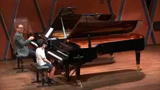 Haydn, Sonata Hob XVI:50 (Allegro). Masterclass with Enrico Elisi. Joseph Yourong Cai, piano.