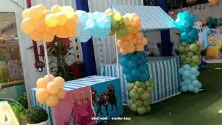 #This is a beautiful entry gate# sk balloon decor 🎈