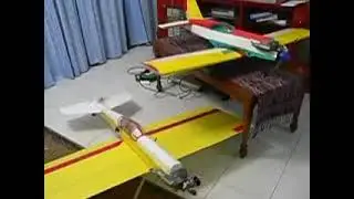 Home made rc plane from coro