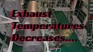 Reason for exhaust temperature decrease