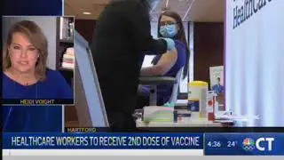 Hartford HealthCare Staff Will Get Second Moderna Dose Today