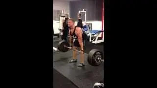 Lee Shorten Deadlifts 200kg for 9 reps at 80kg