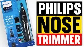 PHILIPS Nose Trimmer NT5000 - NT5650 - Ear Trimmer Eyebrow Trimmer Detail - Unboxing & Testing