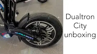 Dualtron City - obř&iacute; kola a &scaron;&iacute;len&eacute; balen&iacute; - unboxing 📦