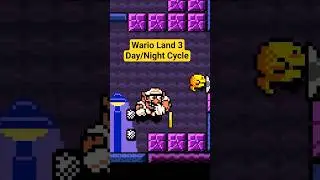 Day/night cycle in Wario Land 3 #warioland3 #gameboycolor #retrogaming #wario
