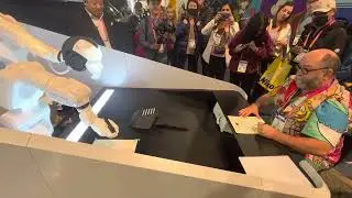 Man vs Machine: cartoonists takes on robot AI artist #aiart #ces #ChatGPT #OpenAI