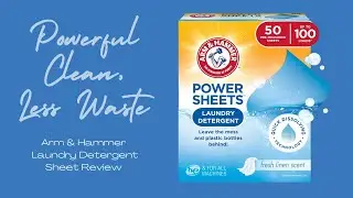 Powerful Clean, Less Waste: Arm & Hammer Sheets Unboxed!