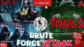 Brute force attack tools in hindi | Brute force attack tools |  Brute force attack hacking tools 