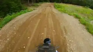 KTM 790 adventure R on the MX/Enduro track