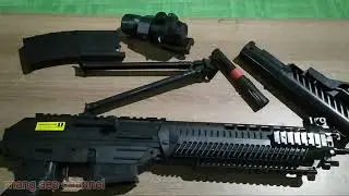 unboxing airsoftgun spring M790/SIG 556 d'cobra reborn