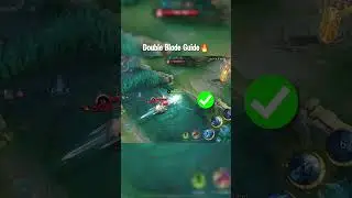 Double blade Guide 🔥#mobilelegends #mlbb #tutorial #mobilelegendsbangbang #fyp