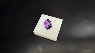 Faceting a Cushion Cut Amethyst 
