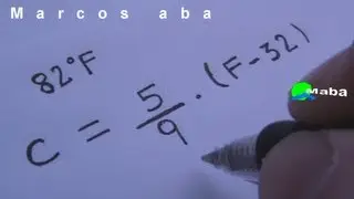 Aprenda a converter graus Fahrenheit para Centígrados - Aula 06