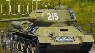 【War Thunder】 Mini Kill Montage for Tank 1v1 tournaments 【music : doodle】