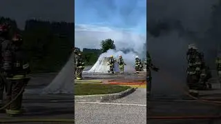 Fire Isolator EV fire blanket in action on an electric car with the battery in thermal runaway
