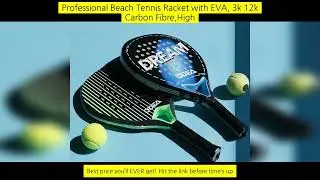 Odear Plate Tennis Racket Cage Beach Paddle Professional Advanced Carbon Fiber