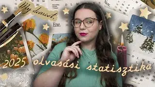 2025 olvasási statisztika 📊✏️