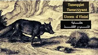 Taneqqist tameẓẓyant : UCCEN D YINISI.S tmaziɣt d taɛrabt.حكاية الذئب و القنفذ بالأمازيغية و العربية