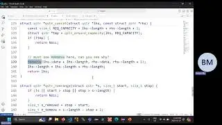 2024-03-27 A string data type cont; A stack data type