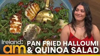 Easy Pan-Fried Halloumi & Quinoa Salad Recipe with Chef Lara Battigelli