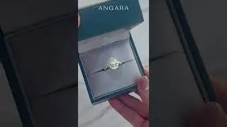 Lab-Grown Diamond Engagement Ring | Shop Lab-Grown | Angara Jewelry | Angara.com #shorts
