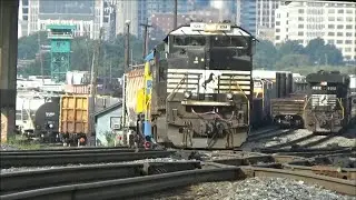 Busy Day Railfanning NS Trains on the Charlotte Dist. Ft. African Exports! (8/11/21)