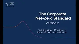 Training video: Continuous improvement and validation