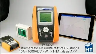 Manutenzione impianti fotovoltaici misura della curva I-V