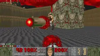 Ultimate Doom - E2M8 UV-Max in 0:27.71