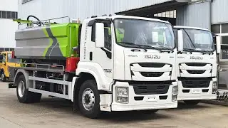 Isuzu GIGA combined sewer cleaning truck